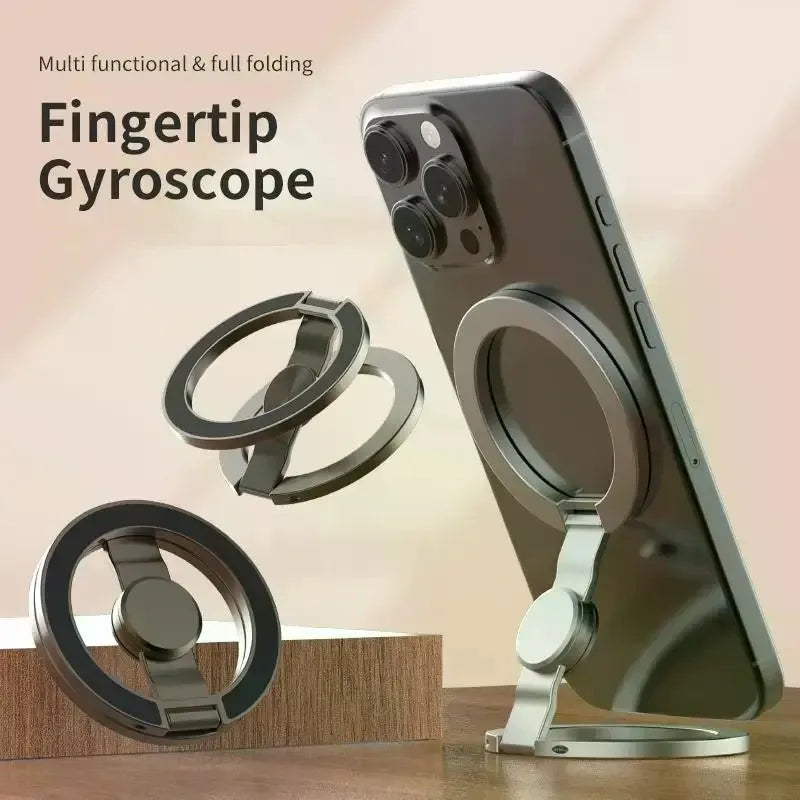 OrbitFold Magnetic Phone Ring Stand
