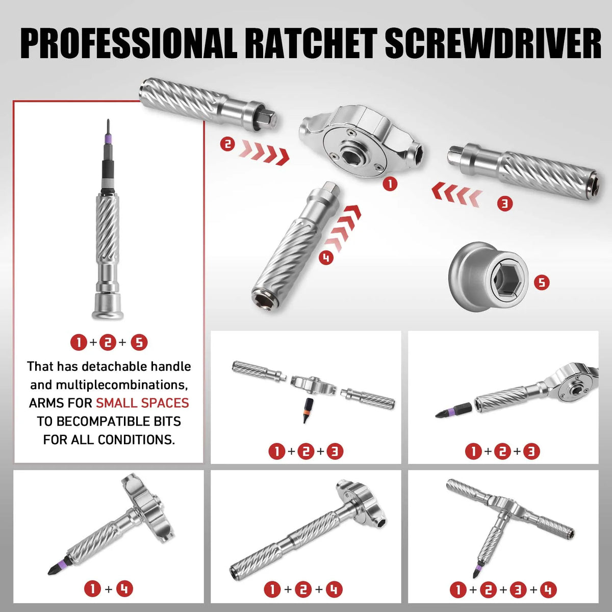 TorqueMate Ratcheting Screwdriver Kit