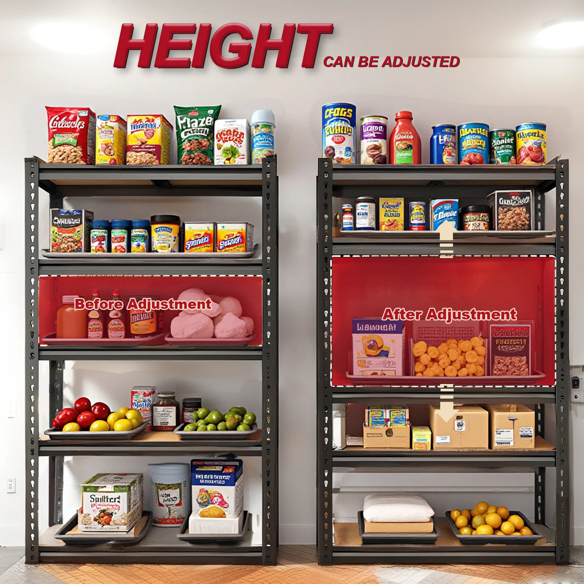 FlexShelf Five-Tier Storage Rack
