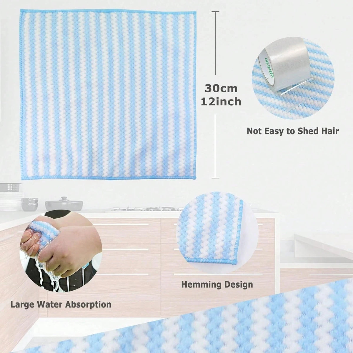 SoftWave Reusable Kitchen Cloth Set