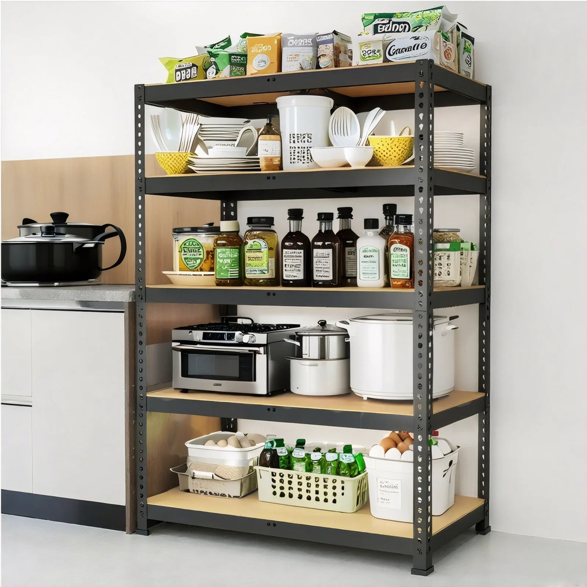 FlexShelf Five-Tier Storage Rack
