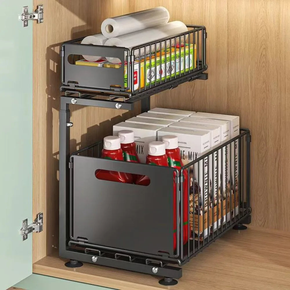 LiftNest Two-Tier Cabinet Organizer