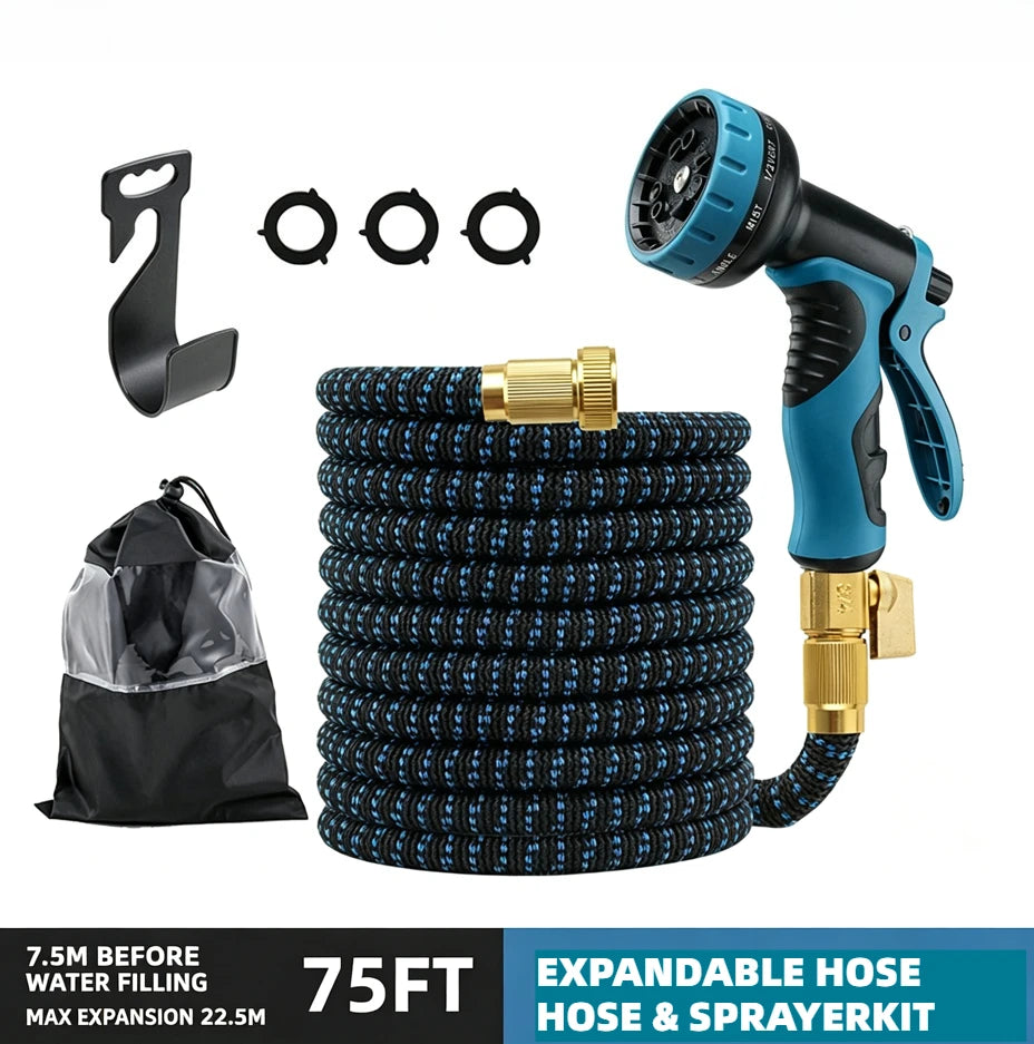 FlexFlow Expandable Garden Hose Kit