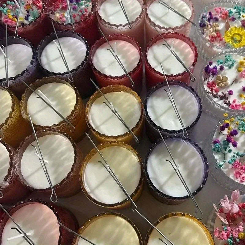 WickNest Candle Wick Centering Clips — 20 Pack
