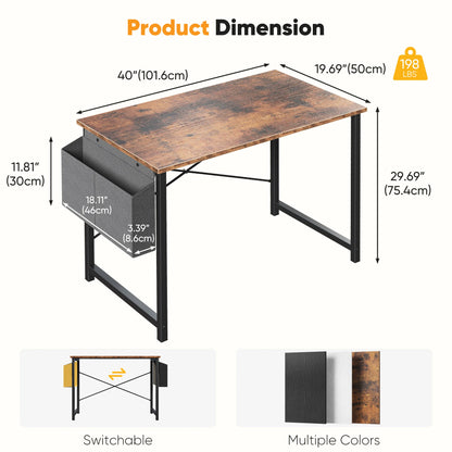 WorkNest Desk with Side Storage