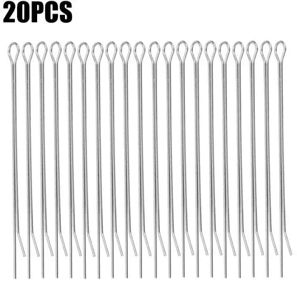 WickNest Candle Wick Centering Clips — 20 Pack