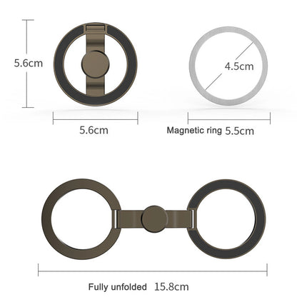 OrbitFold Magnetic Phone Ring Stand