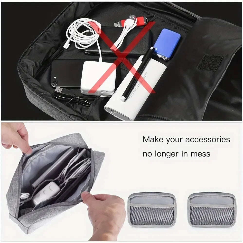 Travel Cable Organizer Pouch