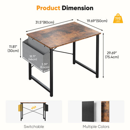 WorkNest Desk with Side Storage