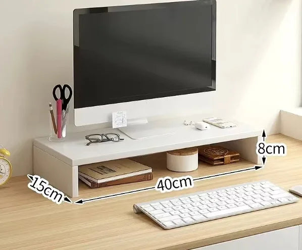Compact Wooden Monitor Riser