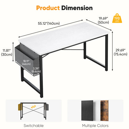 WorkNest Desk with Side Storage