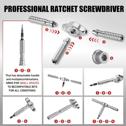 TorqueMate Ratcheting Screwdriver Kit