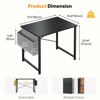 WorkNest Desk with Side Storage