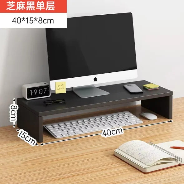 Compact Wooden Monitor Riser