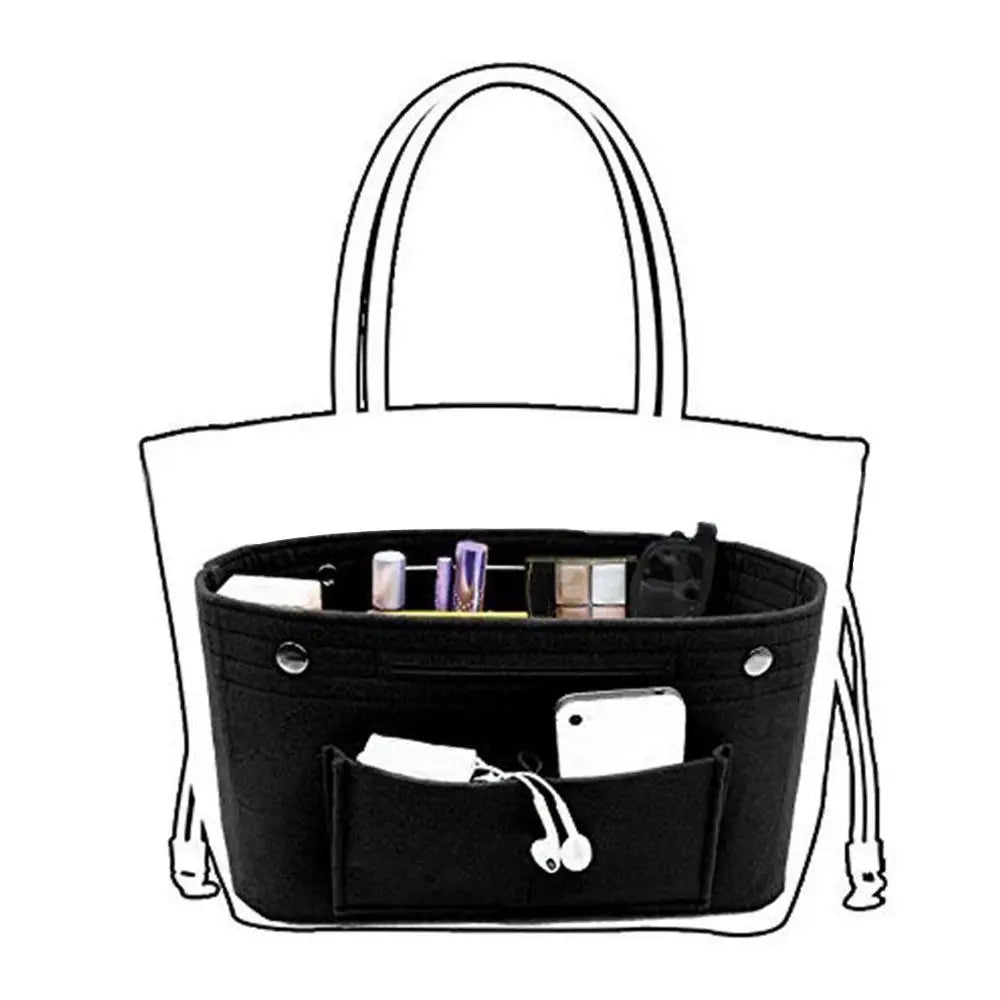 PurseNest Felt Handbag Organizer