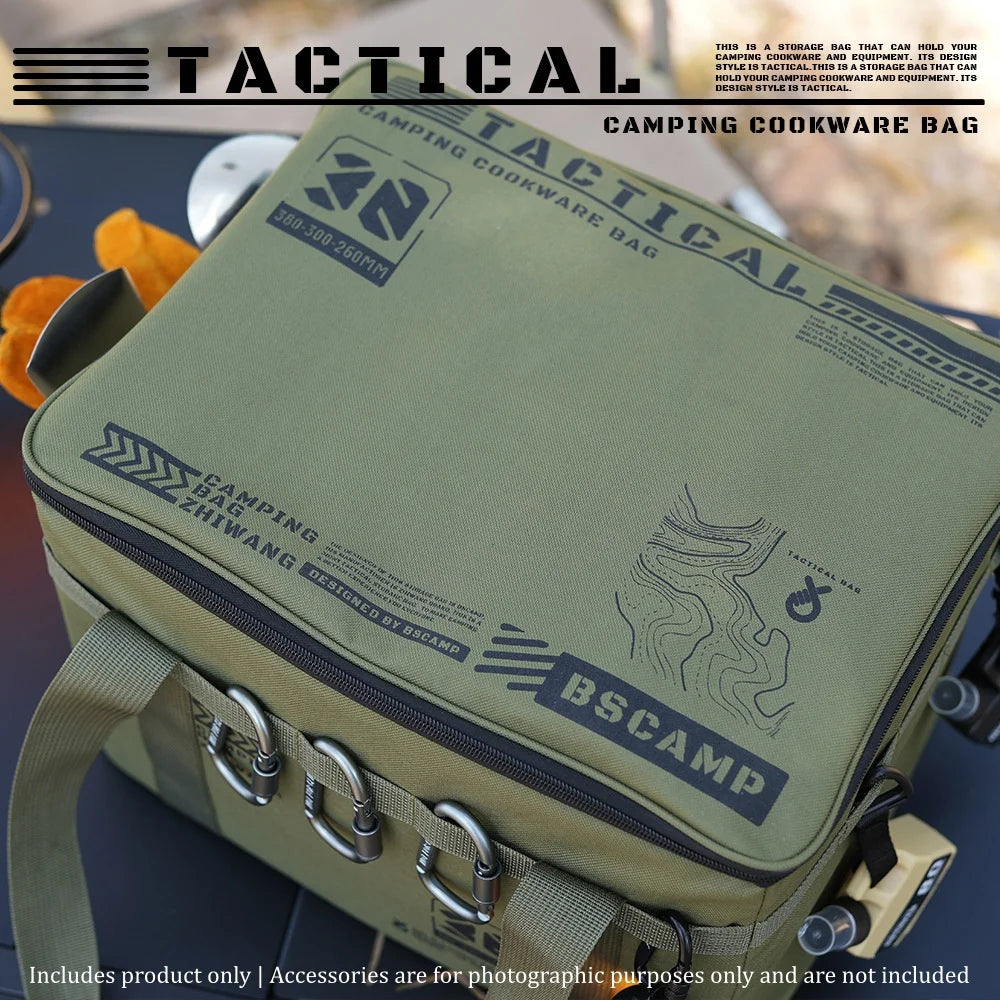 TrailNest Camping Gear Organizer Bag