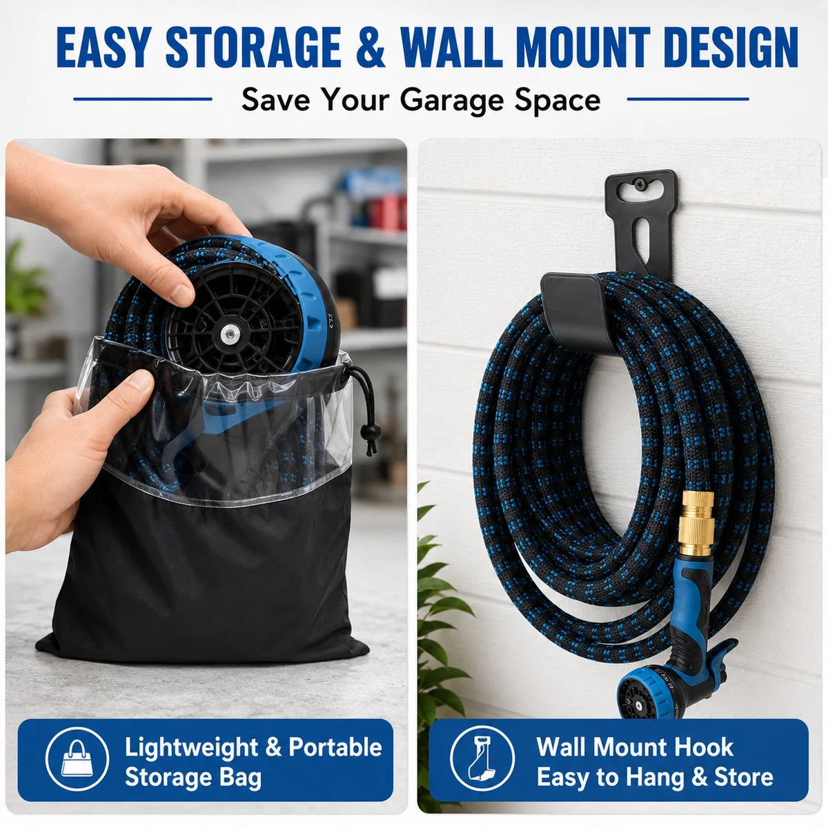 FlexFlow Expandable Garden Hose Kit