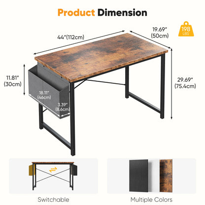 WorkNest Desk with Side Storage