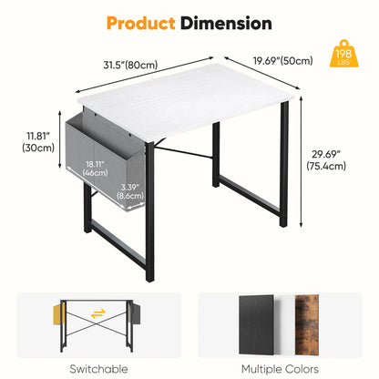 WorkNest Desk with Side Storage